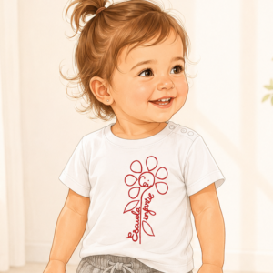 CAMISETA MANGA CORTA ESCUELA INFANTIL